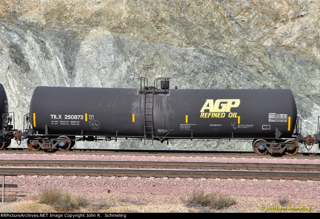 TILX 250872 at Blue Cut-Cajon Pass CA. 1/28/2010